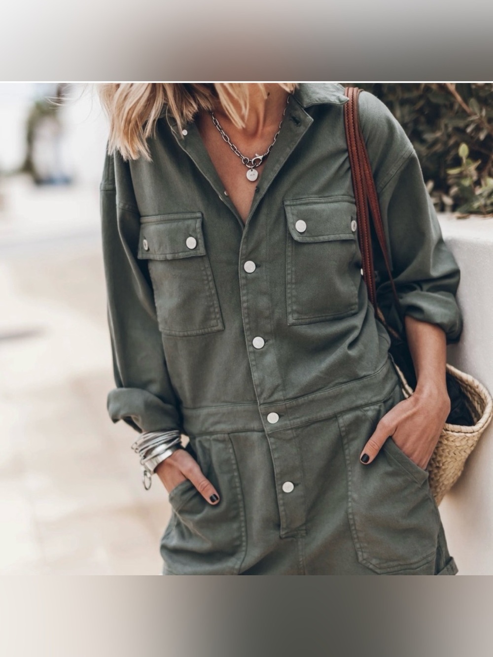 Mikuta The Green Short Jumpsuit